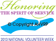 AHVRP's National Volunteer Week Logo 1
