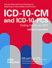 ePub + PDF: ICD-10-CM and ICD-10-PCS Coding Handbook, without Anwers, 2022 Rev. Ed.